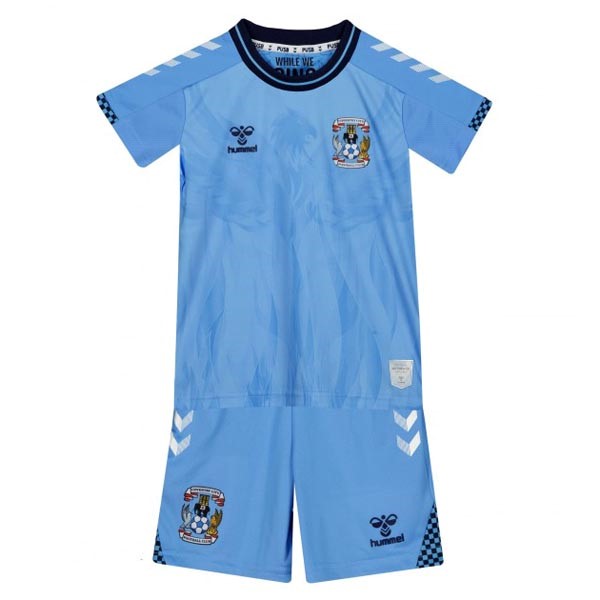 Heimtrikot Coventry City Kinder 2021-2022 Günstige Fußballtrikots